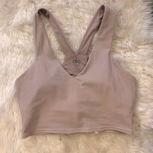 Alo airbrush real be tank sports bra